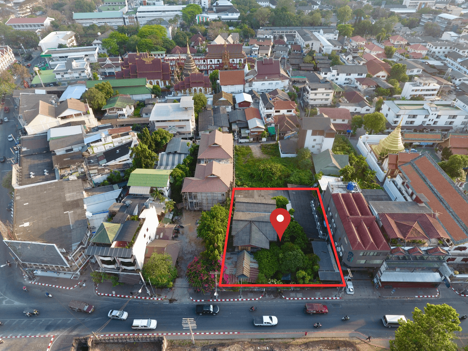 Chiang Mai Prime Land Aerial View 1